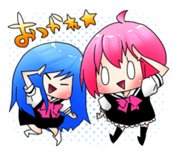 web comic "Hakoshina" stamp -Greeting- sticker #2939482
