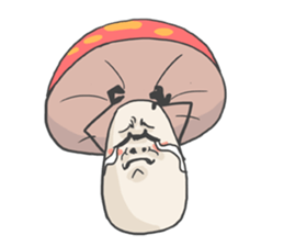 Happy mushrooms sticker #2939772