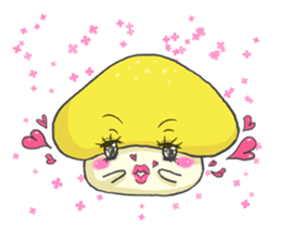 Happy mushrooms sticker #2939785