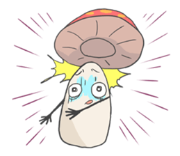 Happy mushrooms sticker #2939793