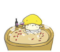 Happy mushrooms sticker #2939796