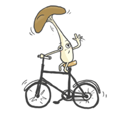 Happy mushrooms sticker #2939802