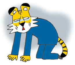 Mr. Tiger sticker #2940222