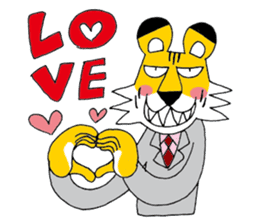 Mr. Tiger sticker #2940226