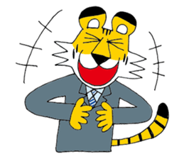 Mr. Tiger sticker #2940238