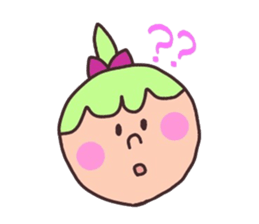 MARY with a ponytail sticker #2940257