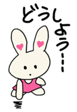 Rabbit Mimi-chan sticker #2940883