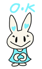 Rabbit Mimi-chan sticker #2940885