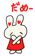 Rabbit Mimi-chan sticker #2940886