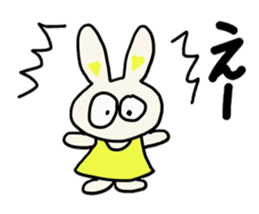 Rabbit Mimi-chan sticker #2940887