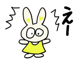 Rabbit Mimi-chan sticker #2940887