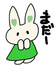 Rabbit Mimi-chan sticker #2940888