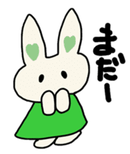 Rabbit Mimi-chan sticker #2940888