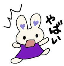 Rabbit Mimi-chan sticker #2940889