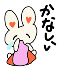 Rabbit Mimi-chan sticker #2940890