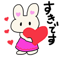 Rabbit Mimi-chan sticker #2940893