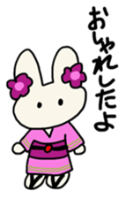 Rabbit Mimi-chan sticker #2940897