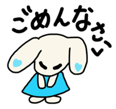 Rabbit Mimi-chan sticker #2940899
