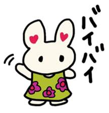Rabbit Mimi-chan sticker #2940910