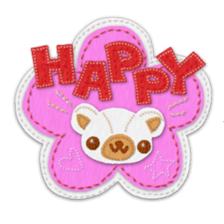 Felt and denim sticker #2940928