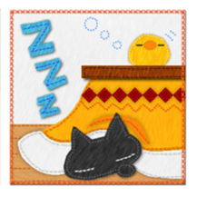 Felt and denim sticker #2940960