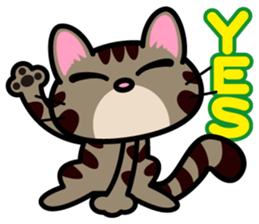 Communication cats sticker #2941249