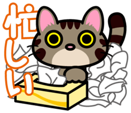 Communication cats sticker #2941255