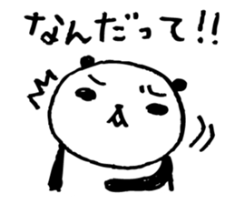 Every day of a panda17 sticker #2942019