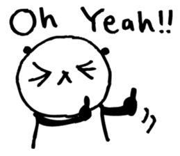 Every day of a panda17 sticker #2942030