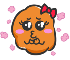 Mr. Beer & Miss.Chicken filet sticker #2942086