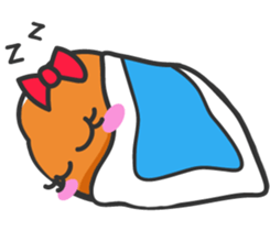 Mr. Beer & Miss.Chicken filet sticker #2942090