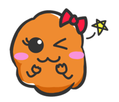 Mr. Beer & Miss.Chicken filet sticker #2942094