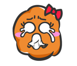 Mr. Beer & Miss.Chicken filet sticker #2942102
