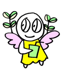 maru-maru angel days 100 sticker #2942131