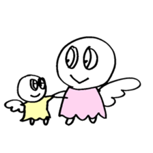 maru-maru angel days 100 sticker #2942133