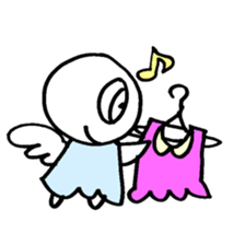 maru-maru angel days 100 sticker #2942142