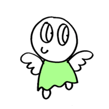 maru-maru angel days 100 sticker #2942145