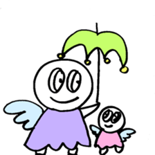 maru-maru angel days 100 sticker #2942149