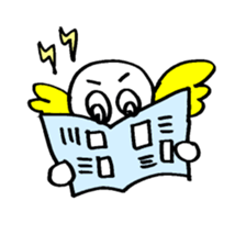 maru-maru angel days 100 sticker #2942150