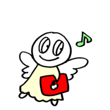 maru-maru angel days 100 sticker #2942153