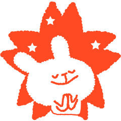 Stamp Sticker(Rabbit&Turtle )