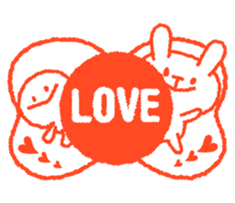 Stamp Sticker(Rabbit&Turtle ) sticker #2942459