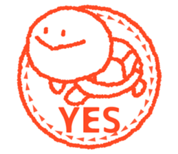 Stamp Sticker(Rabbit&Turtle ) sticker #2942463