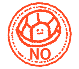 Stamp Sticker(Rabbit&Turtle ) sticker #2942464