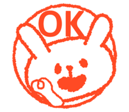 Stamp Sticker(Rabbit&Turtle ) sticker #2942465