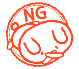 Stamp Sticker(Rabbit&Turtle ) sticker #2942466