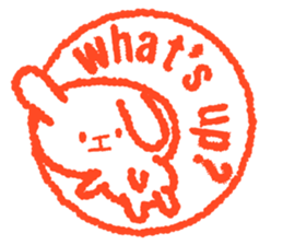 Stamp Sticker(Rabbit&Turtle ) sticker #2942474