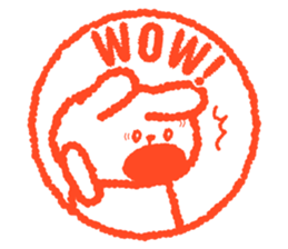 Stamp Sticker(Rabbit&Turtle ) sticker #2942475