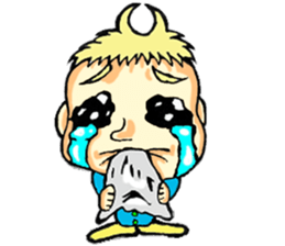 King crybaby1 sticker #2942564