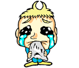 King crybaby1 sticker #2942564